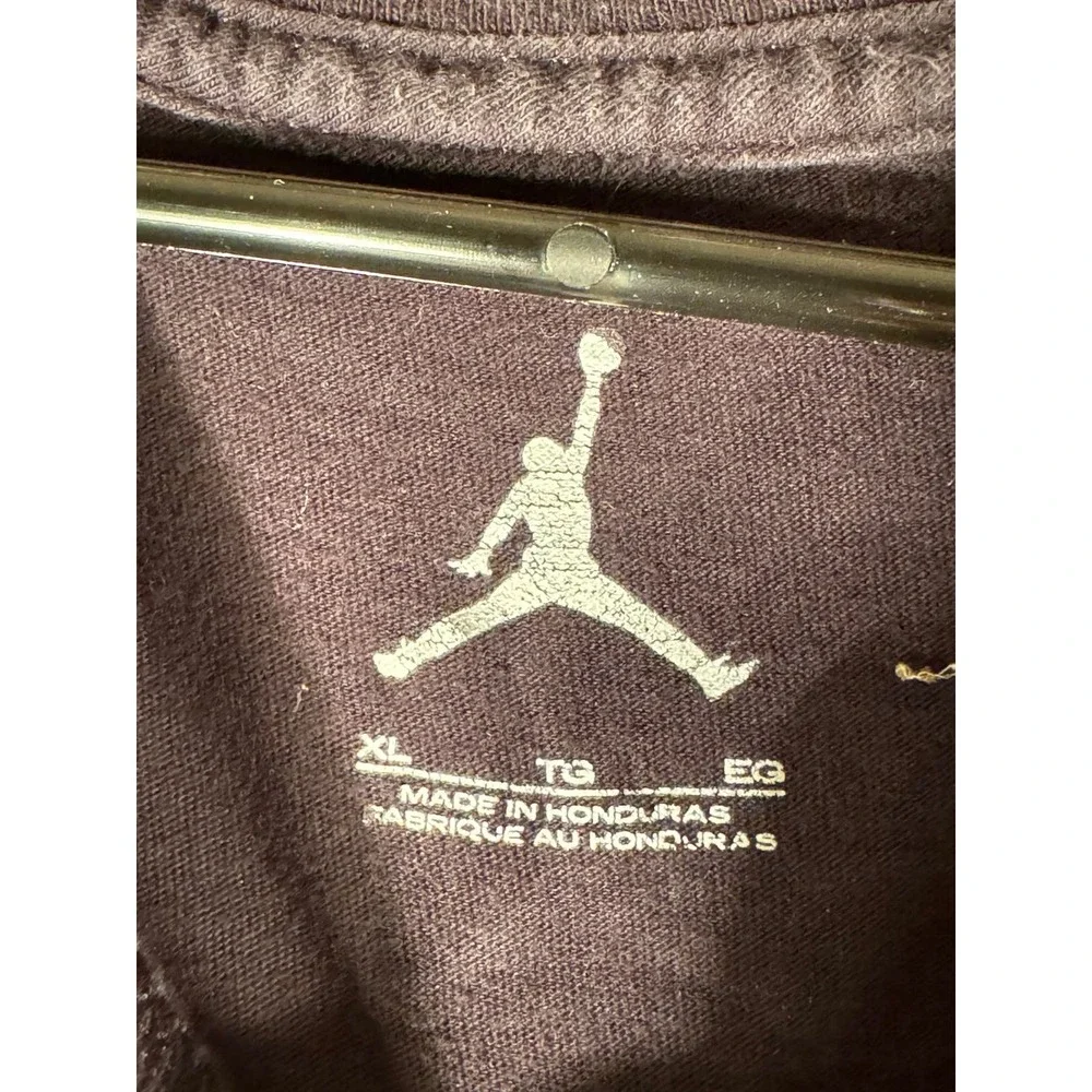 Men's Air Jordan Flight Short Sleeve Black Basketball‎ T-Shirt XL